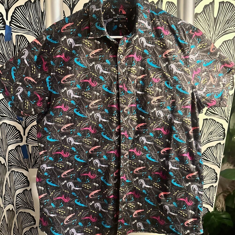 Marc Anthony crocodile shirt